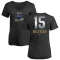 Women's Carlos Beltran Midnight Mascot V-Neck T-Shirt - Black