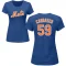 Women's Carlos Carrasco Name & Number T-Shirt - Royal