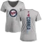 Women's Carlos Correa Backer Slim Fit T-Shirt - Ash