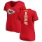 Women's Carlos Dunlap Backer Slim Fit T-Shirt - Red