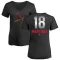 Women's Carlos Martinez Midnight Mascot V-Neck T-Shirt - Black