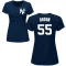 Women's Carlos Rodon Name & Number T-Shirt - Navy