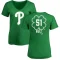 Women's Carlos Ruiz Dubliner Name & Number V-Neck T-ShirtKelly - Green