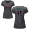 Women's Carlos Vargas Name & Number T-Shirt - Charcoal