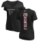 Women's Carlos Washington Jr. Backer Slim Fit T-Shirt - Black