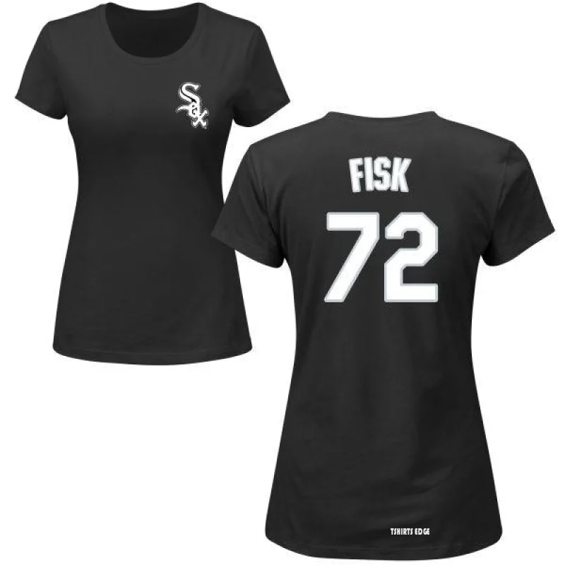 Women's Carlton Fisk Backer Slim Fit T-Shirt - Ash