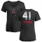 Women's Carson Fulmer Midnight Mascot V-Neck T-Shirt - Black