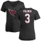 Women's Carson Palmer Name & Number Slim Fit T-Shirt - Black