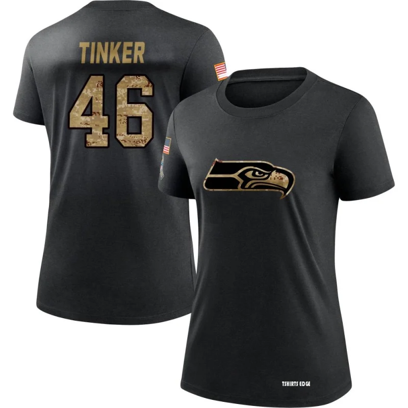 Women's Carson Tinker 2020 Salute To Service Performance T-Shirt