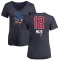 Women's Casey Mize Name and Number Banner Wave V-Neck T-Shirt - Navy