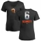 Women's Casey Schmitt Midnight Mascot V-Neck T-Shirt - Black