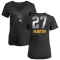 Women's Catfish Hunter Midnight Mascot V-Neck T-Shirt - Black