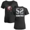 Women's CC Sabathia Midnight Mascot V-Neck T-Shirt - Black