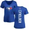 Women's Cecil Fielder Backer Slim Fit T-Shirt - Royal