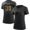 Women's Charcandrick West 2020 Salute To Service Performance T-Shirt - Black