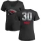 Women's Charcandrick West Midnight Mascot T-Shirt - Black