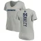 Women's Charles Haley Backer Slim Fit T-Shirt - Ash