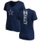 Women's Charles Haley Backer T-Shirt - Navy