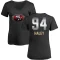 Women's Charles Haley Midnight Mascot T-Shirt - Black