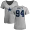 Women's Charles Haley Name & Number T-Shirt - Ash