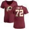 Women's Charles Leno Jr. Name & Number Slim Fit T-Shirt - Maroon