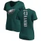 Women's Charleston Rambo Backer Slim Fit T-Shirt - Green