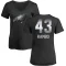 Women's Charleston Rambo Midnight Mascot T-Shirt - Black