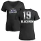 Women's Charlie Blackmon Midnight Mascot V-Neck T-Shirt - Black