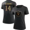 Women's Chase Garbers 2020 Salute To Service Performance T-Shirt - Black