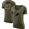 Women's Chase Lucas Legend Salute to Service Scoop Neck T-Shirt - Olive