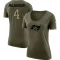 Women's Chase McLaughlin Legend Salute to Service Scoop Neck T-Shirt - Olive