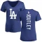 Women's Chase Utley Backer Slim Fit T-Shirt - Royal