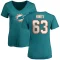 Women's Chasen Hines Name & Number Slim Fit T-Shirt - Aqua