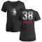 Women's Chasen Shreve Midnight Mascot V-Neck T-Shirt - Black