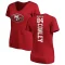 Women's Chris Conley Backer Slim Fit T-Shirt - Red