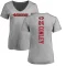 Women's Chris Conley Backer V-Neck T-Shirt - Ash