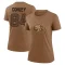 Women's Chris Conley Legend 2023 Salute To Service Performance T-Shirt - Brown