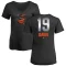 Women's Chris Davis Midnight Mascot V-Neck T-Shirt - Black