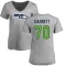 Women's Chris Garrett Name & Number Slim Fit T-Shirt - Ash