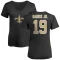 Women's Chris Harris Jr. Name & Number Slim Fit T-Shirt - Black