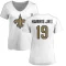 Women's Chris Harris Jr. Name & Number Slim Fit T-Shirt - White