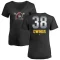 Women's Chris Owings Midnight Mascot V-Neck T-Shirt - Black