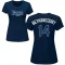 Women's Christian Bethancourt Name & Number T-Shirt - Navy