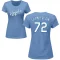 Women's Christian Chamberlain Name & Number T-Shirt - Light Blue