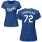 Women's Christian Chamberlain Name & Number T-Shirt - Royal