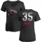 Women's Christian Okoye Midnight Mascot T-Shirt - Black