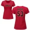 Women's Christian Walker Name & Number T-Shirt - Crimson