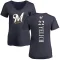 Women's Christian Yelich Backer Slim Fit T-Shirt - Navy