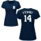 Women's Christin Stewart Name & Number T-Shirt - Navy