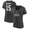 Women's Christoffer Sedoff Heather 2023 Western Conference Champions V-Neck T-Shirt - Charcoal